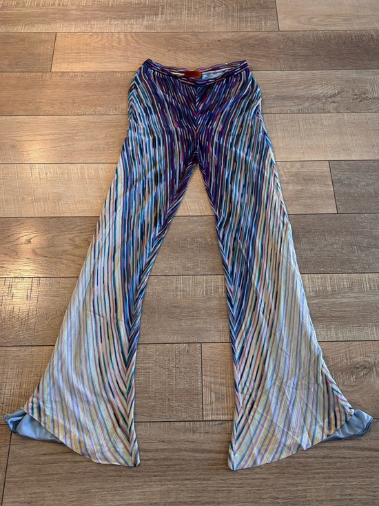 Missoni Pants - Missoni Knit Flared Pants